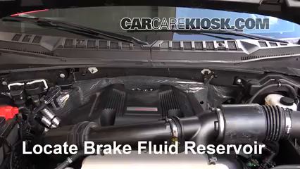 2017 Ford F-150 Raptor 3.5L V6 Turbo Crew Cab Pickup Brake Fluid Add Fluid